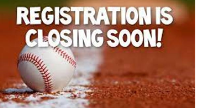 REGISTRATION IS CLOSING!